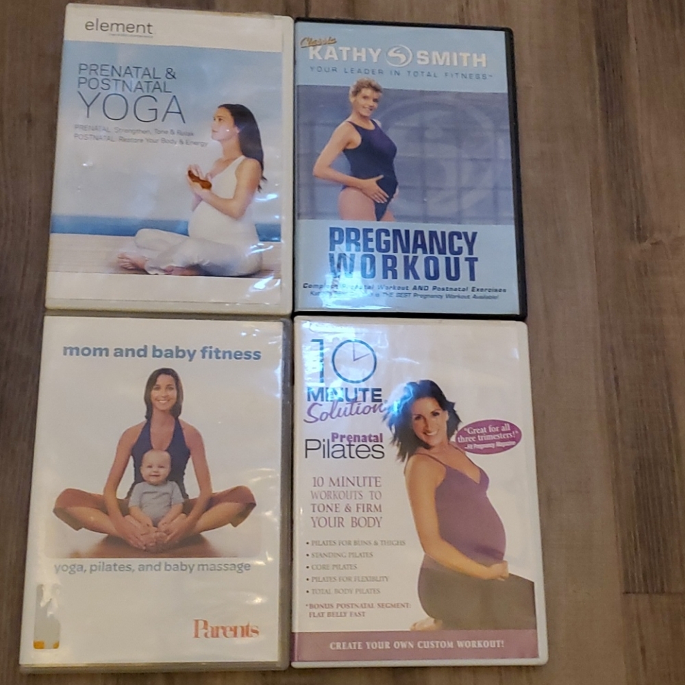 Prenatal / postnatal workout yoga DVD's